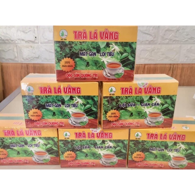 Trà lá chè vằng túi lọc BÉ XỊN  20 gói 4gr SẢN PHẨM CƠ SỞ ĐẠT GIẢI NÔNG THÔN TIÊU BIỂU