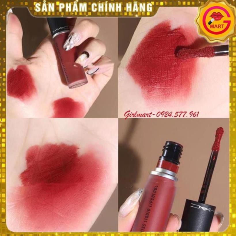 [ GIÁ SỈ ] Son Kem Mac  Màu 991 Devoted To Chili - Tone Đỏ Gạch