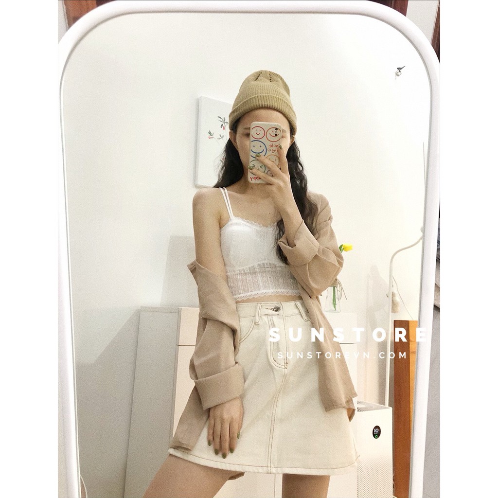 Áo sơ mi nữ tay dài basic nhiều màu Ulzzang
