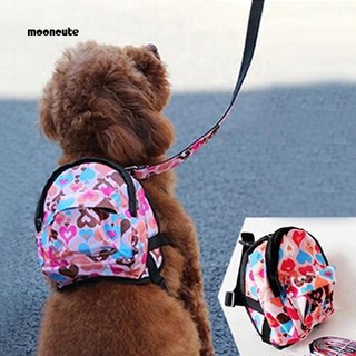 Balo du lịch họa tiết hoạt hình có dây đeo cho thú cưng MNKG