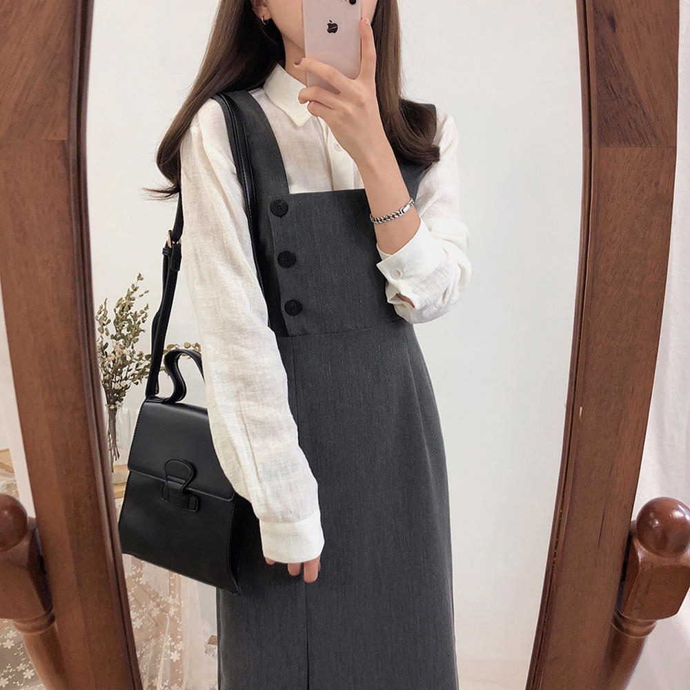 Đầm lưng cao phong cách Hàn Quốc đáng yêu 27056