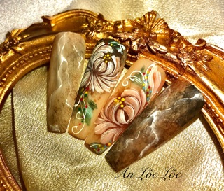 Set 3 cây cọ vẽ hoa cúc