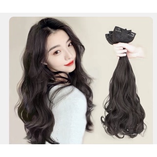 Tóc giả dạng kẹp phím xoăn