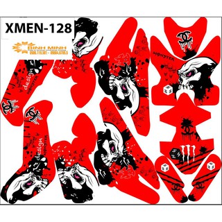 Tem trùm xe điện xmen 128