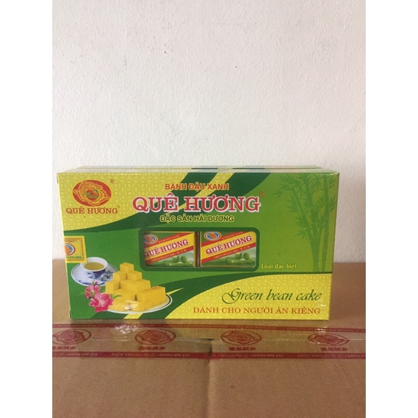Bánh đậu xanh Quê hương đặc biệt ngon ít ngọt 180g