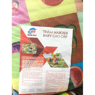 THẢM CHƠI 2 MẶT MABOSHI BABY CHO BÉ SIZE 1M8X2M(RẺ MÀ CHẤT)