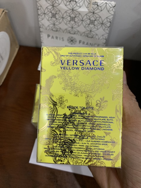 Nước hoa versace yellow diamond 30ml full box