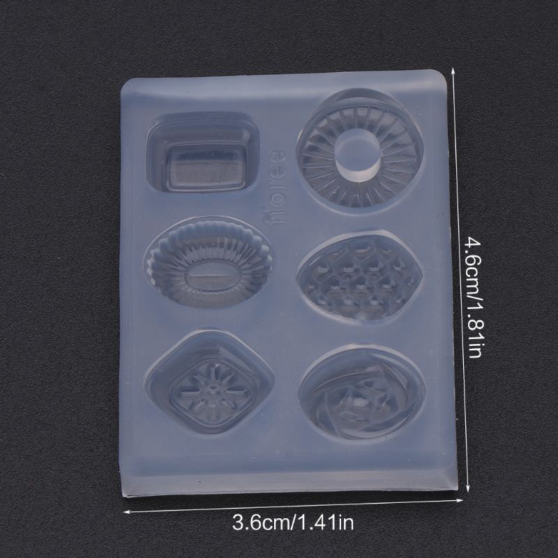 ✿ Khuôn Làm Mặt Dây Chuyền / Móc Khóa Hình Kẹo Mini Bằng Nhựa Resin DIY