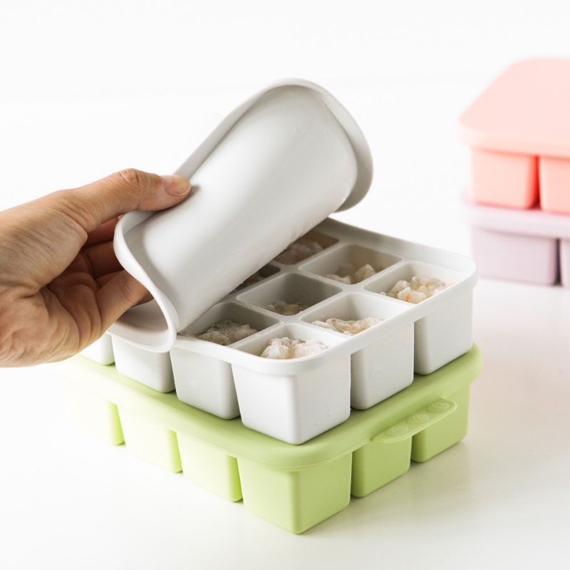 KHAY TRỮ ĐÔNG ĐỒ ĂN DẶM 100% SILICON CAO CẤP BONBON DAILYLIKE HÀN QUỐC