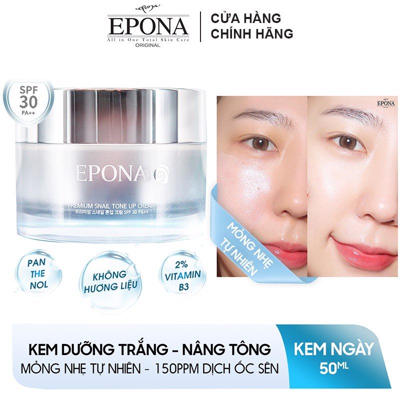 Kem Dưỡng Epona Dưỡng Trắng Da, Chống Lão Hoá, Phục Hồi Da 50ml