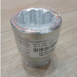 [HÀNG CHÍNH HÃNG MỚI 100%] ĐẦU TUÝP 12 CẠNH 3/4IN  SATA (38,41,46,50,55mm)