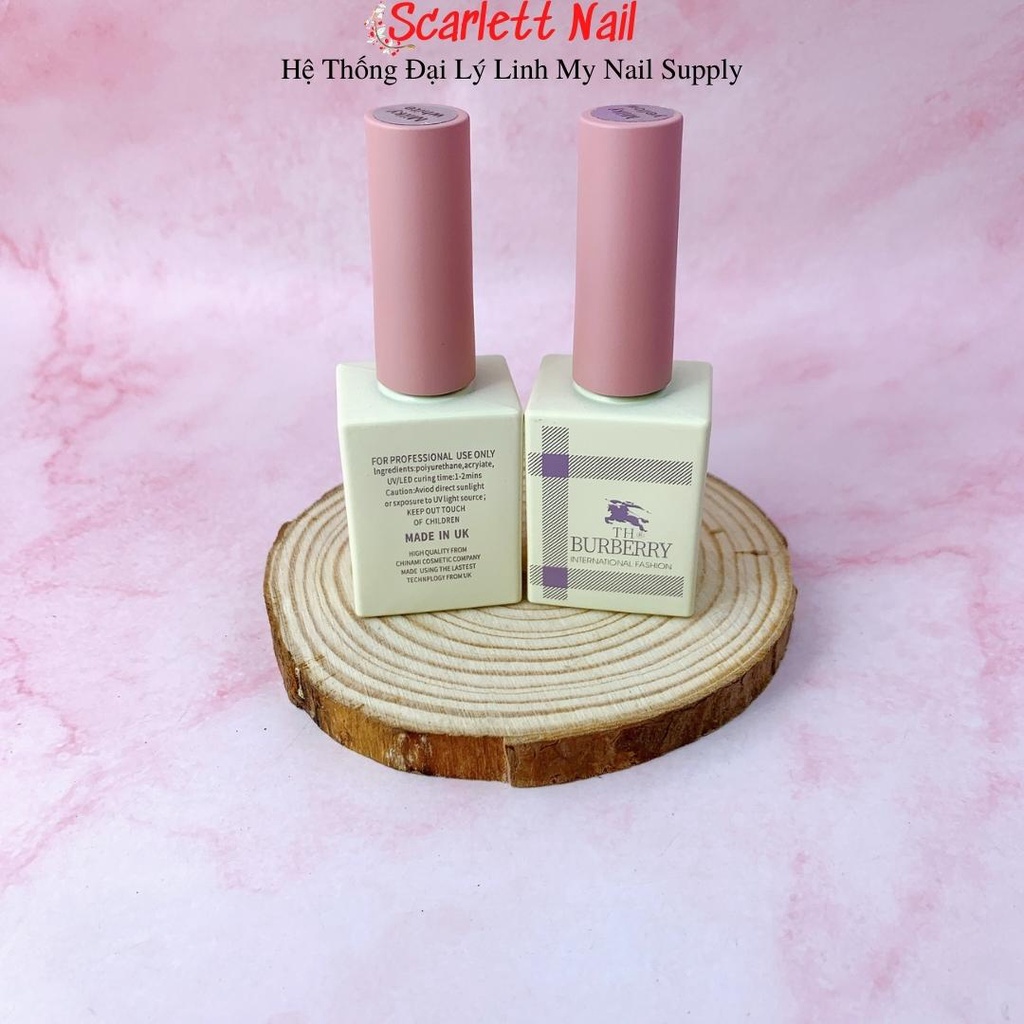 Sơn Gel BURBERRY Sơn Móng Tay Nhiều Màu Thời Thượng Dung Tích 15ml