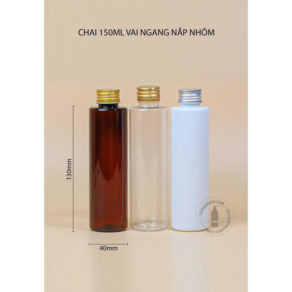 CHAI NHƯA VAI NGANG 150ML