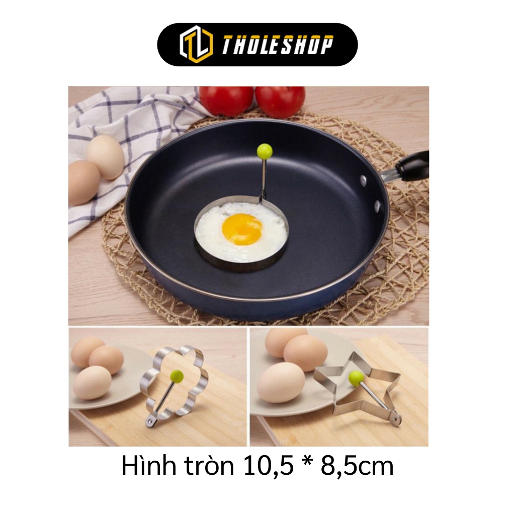 Khuôn Chiên Trứng - Khuôn Rán Trứng Không Gỉ Nhiều Hình Giúp Tạo Hình Món Ăn Cho Bé 3127
