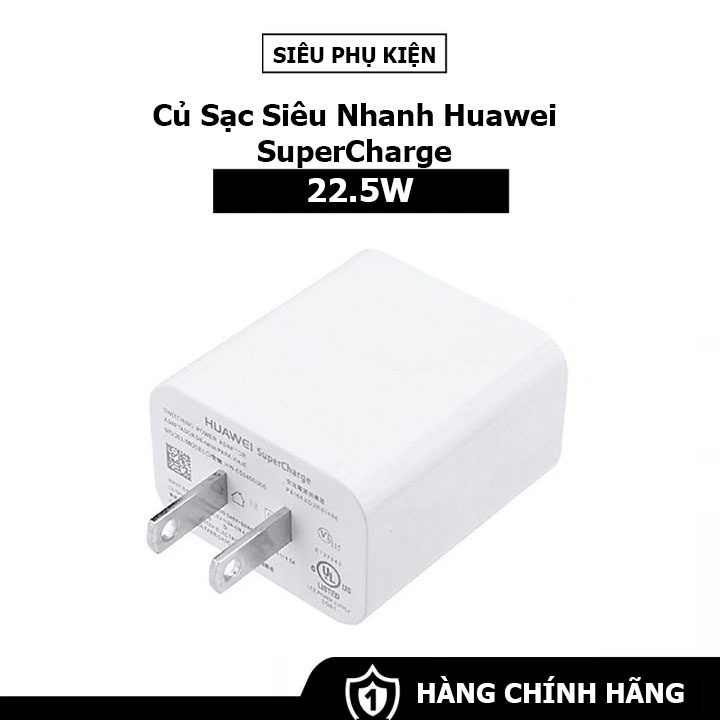 Sạc Nhanh Huawei Super Charge 22.5W - Chính Hãng
