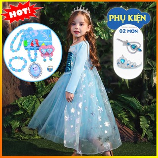 Đầm Elsa Bé Gái
