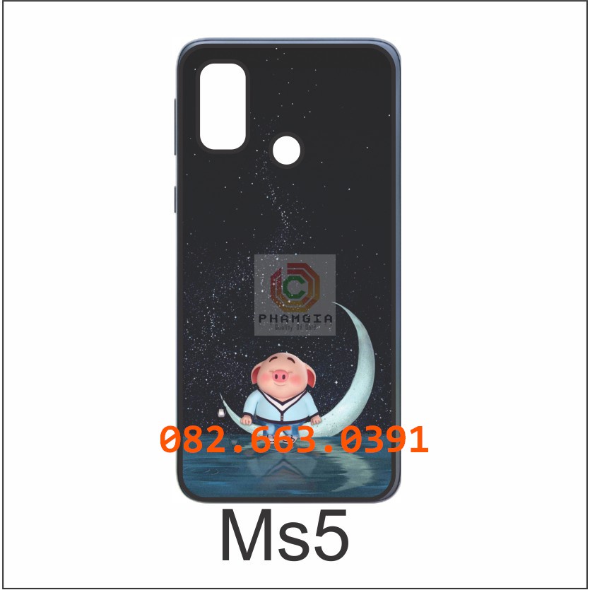 Ốp lưng Vsmart Joy 4 dẻo in hình list chú heo dễ thương siêu đẹp