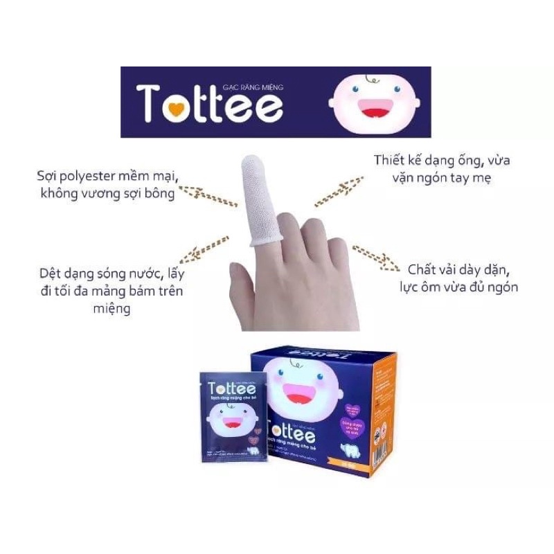 Gạc rơ lưỡi Tottee