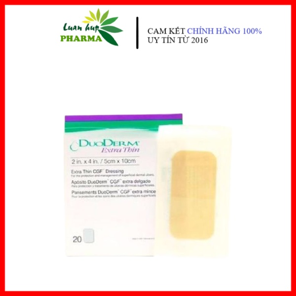 Duoderm Extrathin 5*10 cm, 10x10 cm  UK