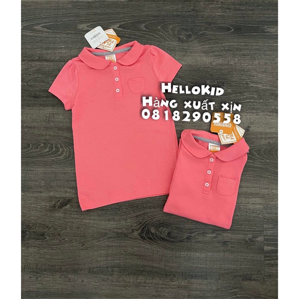 A351 - Áo thun Polo cổ sen GYM bé gái