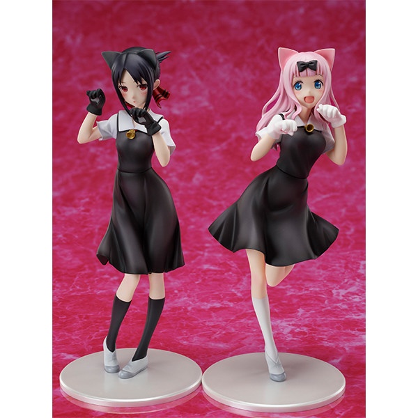 Mô hình Kaguya-sama: Love Is War - Set mô hình nhân vật Fujiwara Chika Shinomya Kaguya - Cao 10cm