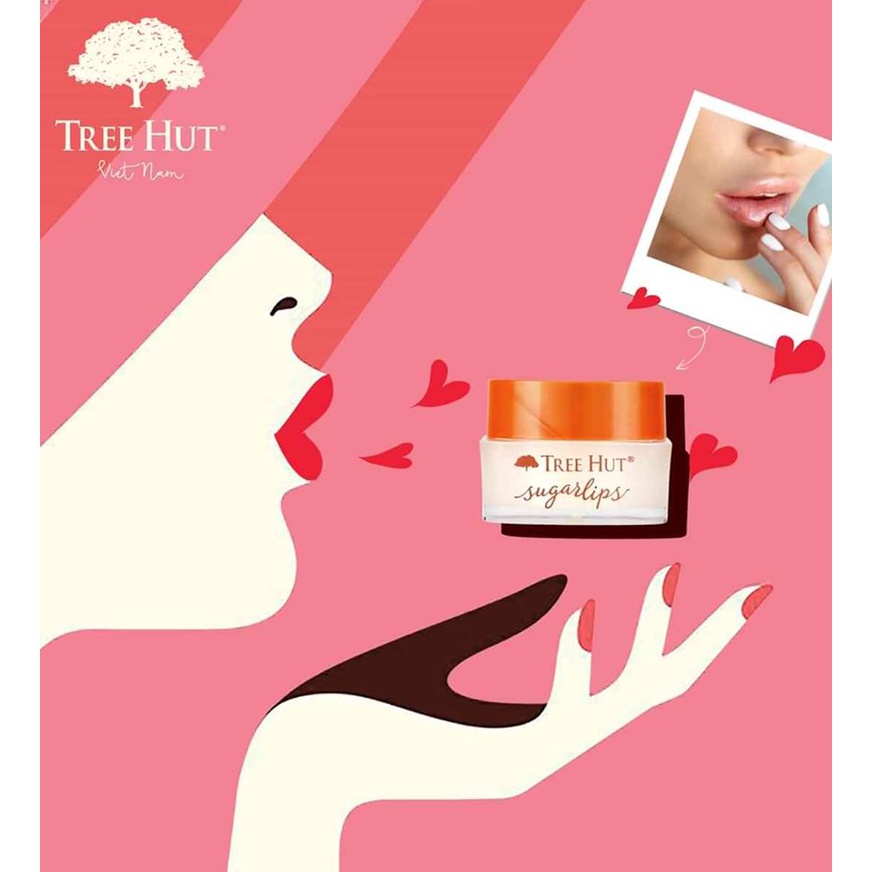 Tẩy tế bào chết môi - Tree Hut Lip Scrup