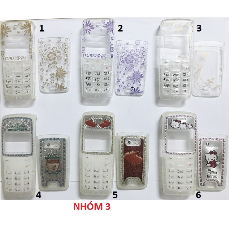 Bộ vỏ Nokia 1110 / 1110i (CHỌN HÌNH)