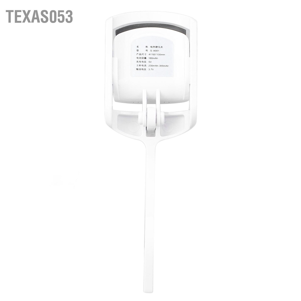 Hàng Sẵn Dụng cụ bấm cong lông mi Cầm Tay Có Thể Sạc Lại sử dụng nhiệt tạo hàng mi cong vút giữ lâu dài【Texas053】