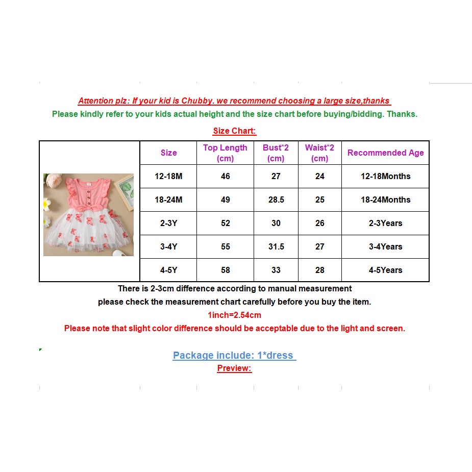 Đầm xòe MIKRDOO tulle tay cánh tiên họa tiết bươm bướm xinh xắn cho bé gái 1-5 tuổi