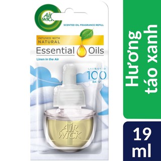 Lọ tinh dầu thiên nhiên Air Wick Linen in the air 19ml QT04989 - hương táo xanh