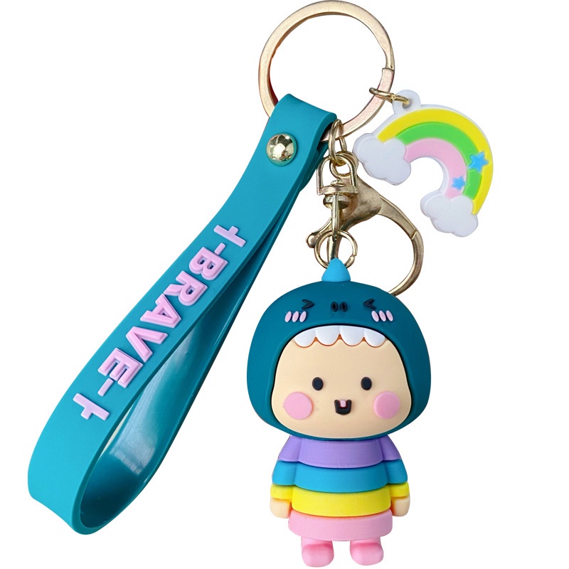 Móc Khóa Hình Búp Bê Dễ Thương