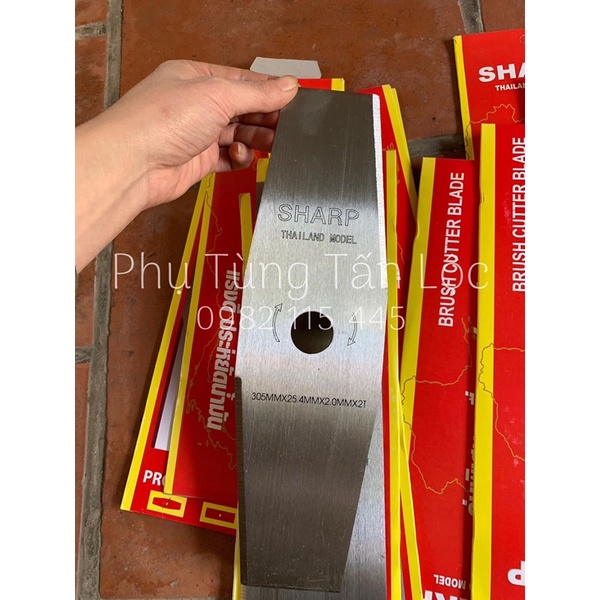 Dao cắt cỏ Sharp dày 2li dài 30cm Vuông, Vát