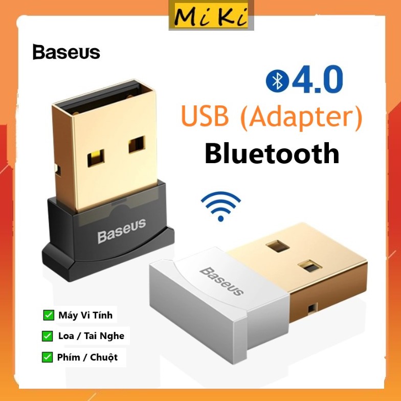 USB Blueooth 4.0 Chuyên Dụng Cho Máy Tính - Hãng Baseus