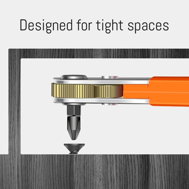 Tua Vít Vặn Bánh Cóc Mini Tháo Lắp Nhanh Tiện Lợi