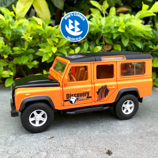 [BNB's Corner] Xe mô hình 1:32 Land Rover (Range Rover) Defender hãng Mini Auto - no box