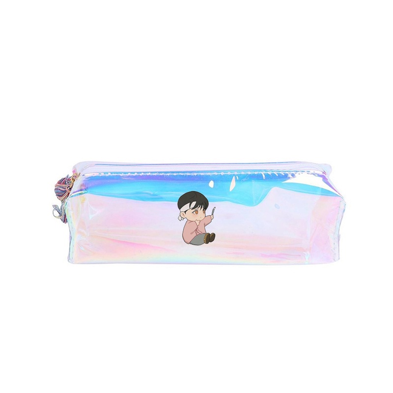 Hộp bút trong in hình Dạ ký boylove anime chibi