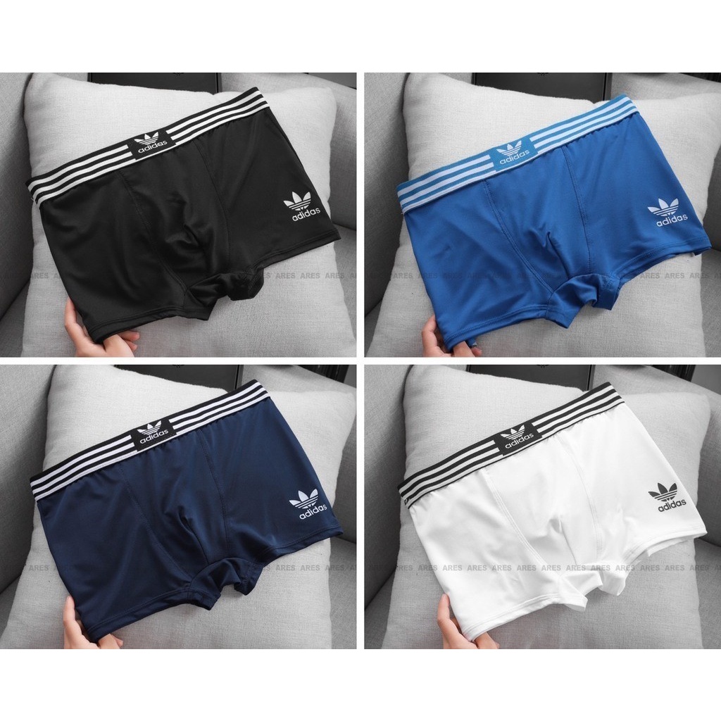 Quần lót nam, quần boxer nhiều màu chất thun lạnh mềm mịn siêu mát, thấm hút mồ hôi - DAS 05 - ARES SHOP