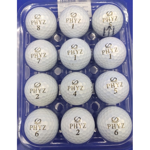 Túi 12 bóng golf PHYZ đẹp 95%