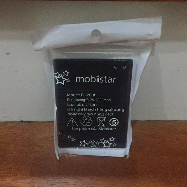 Pin mobistar BL-200F dùng cho lai 504C