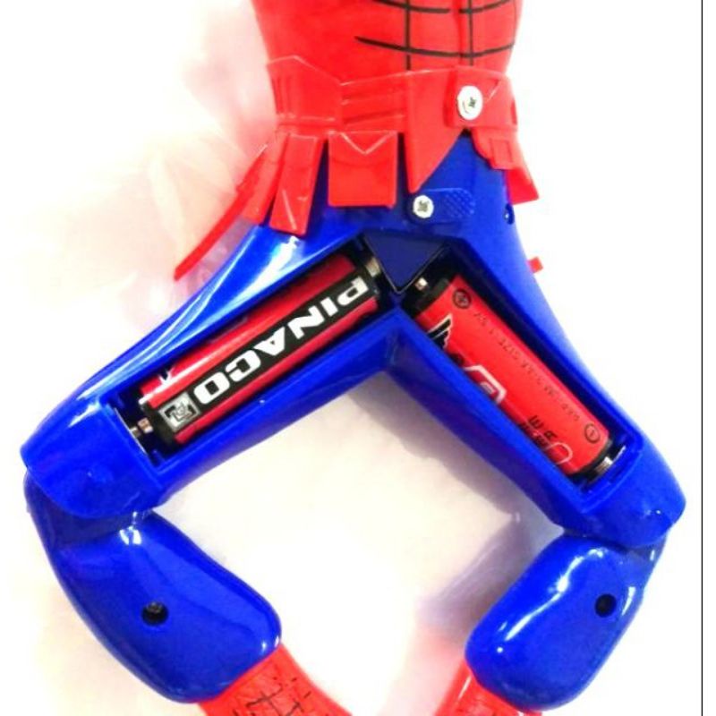 Siêu nhân nhện bò có nhạc phát sáng, người nhện Spider man