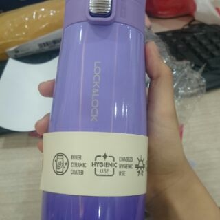Bình LOCK & LOCK màu tím