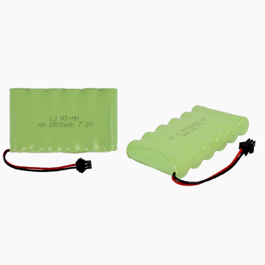 Bộ Pin+Sạc 7.2V 2800mAh Ni-Mh dùng cho xe điều khiển