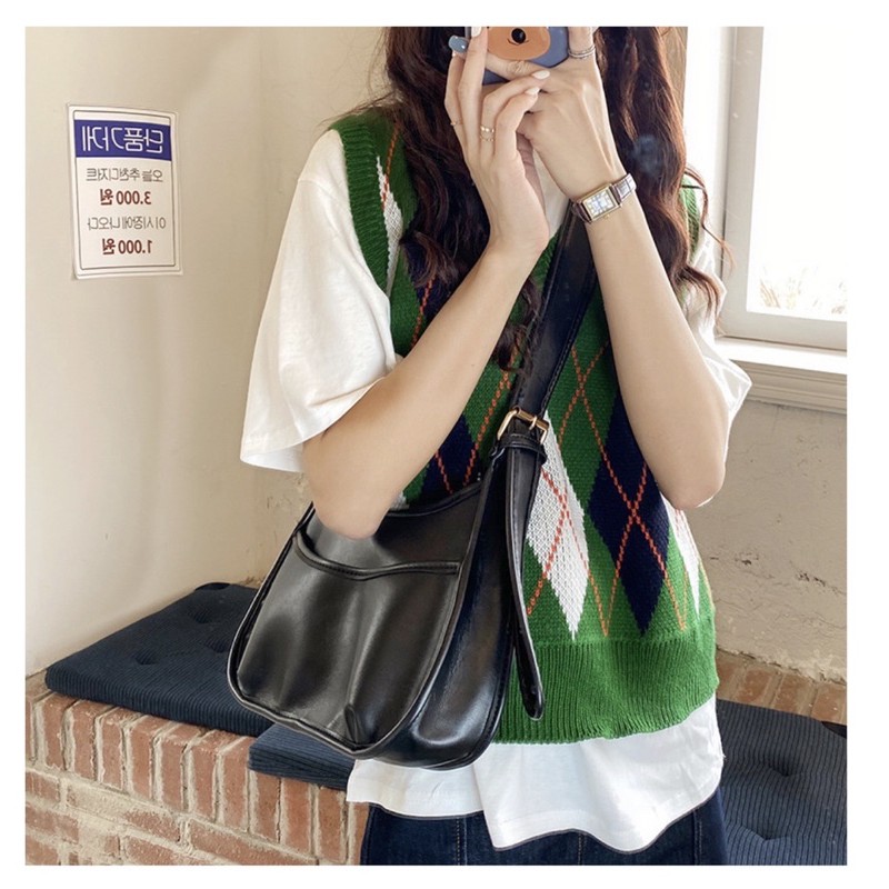 túi da bag đeo chéo hàn quốc style ulzzang Doraeshoppp