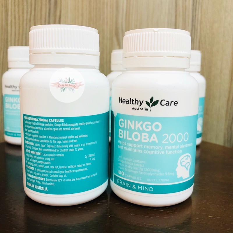 Viên uống bổ não Healthy Care 2000