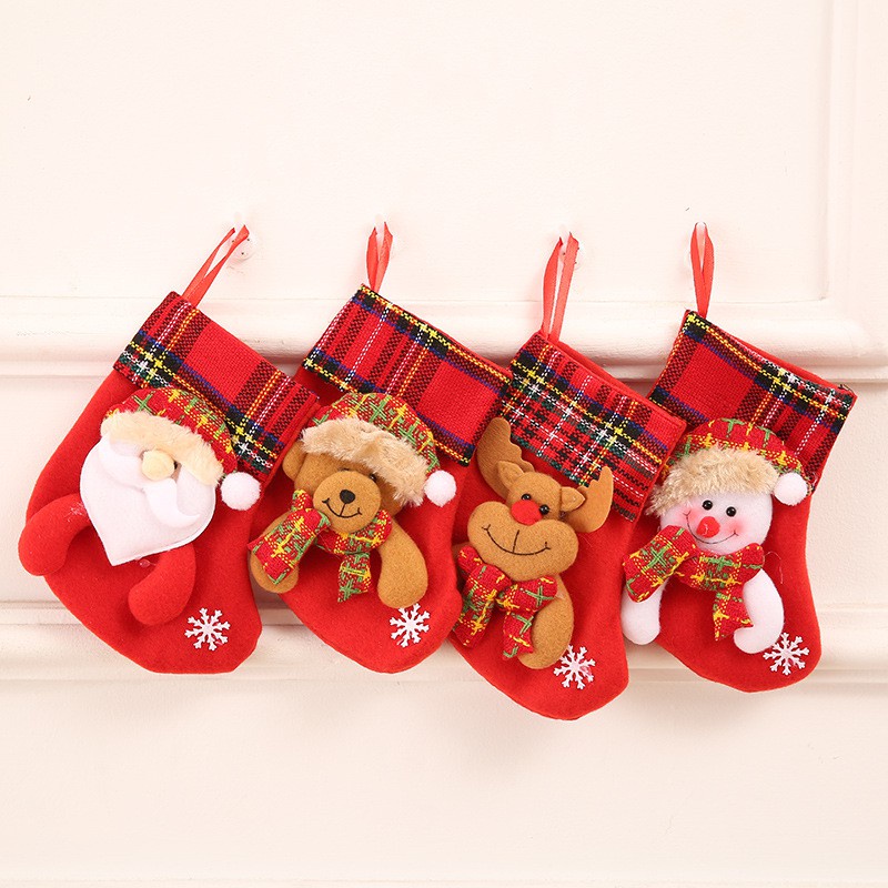 Tất Treo Đựng Quà Giáng Sinh / Năm Mới Trang Trí Cây Thông Noel