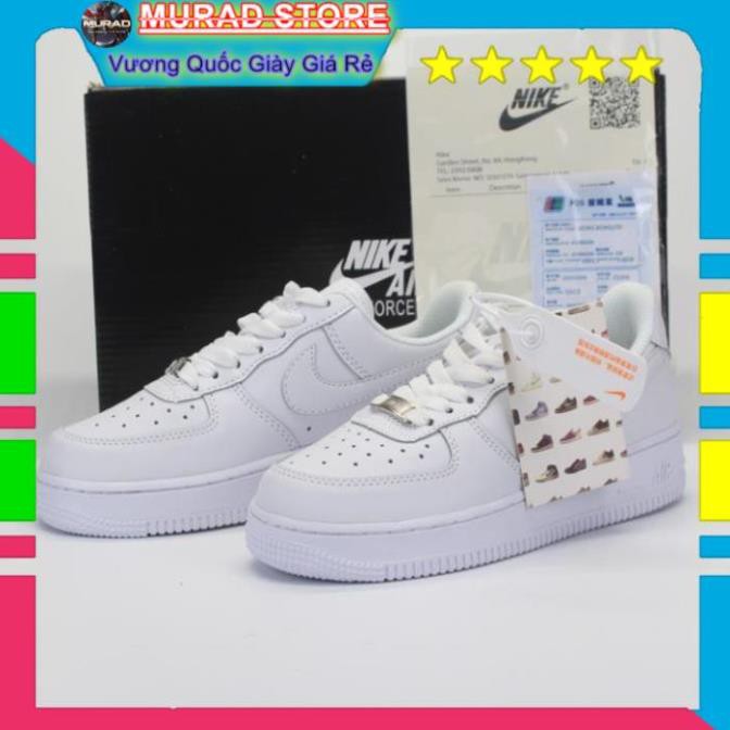 [TẶNG TẨY VỆ SINH+TẤT] Giày thể thao sneaker A F 1 trắng full box 1.1 NTT1 | BigBuy360 - bigbuy360.vn