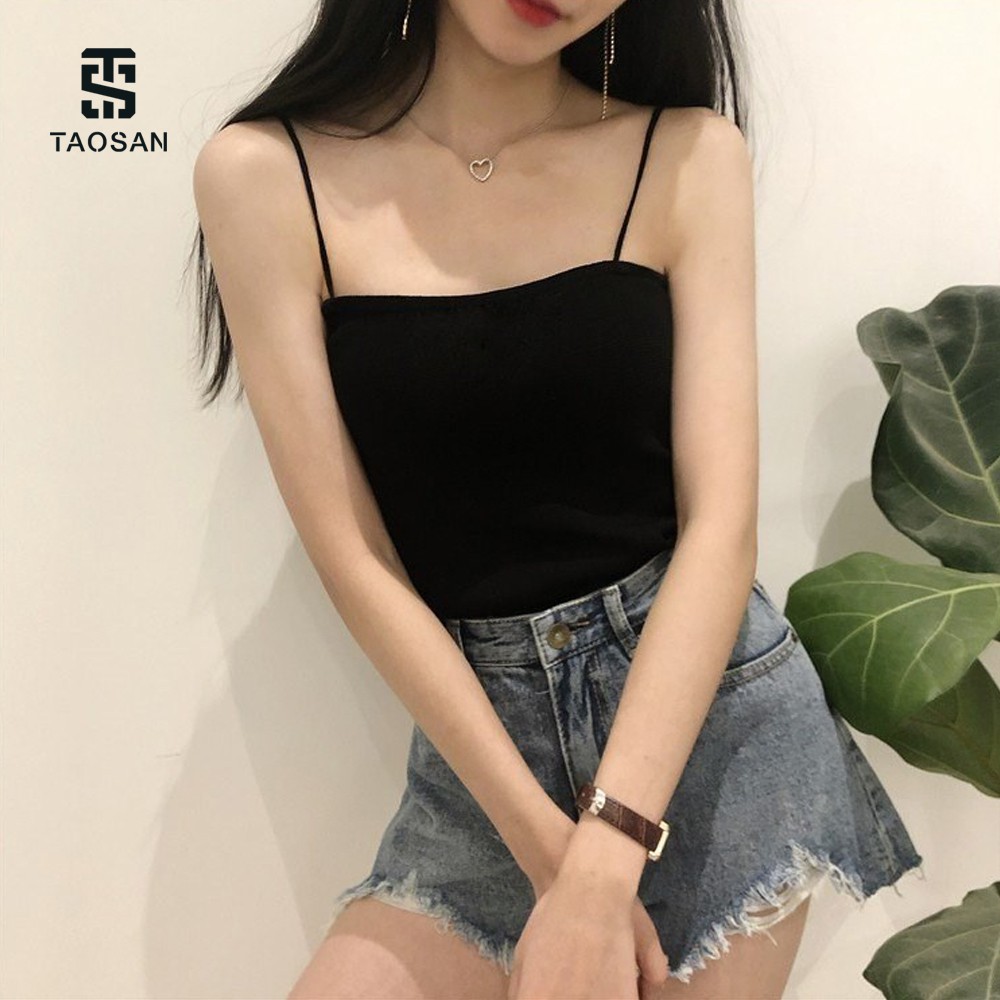 [Mã FASHIONHOT19 giảm 10K đơn bất kỳ] Áo hai dây bra nữ sợi nhỏ Taosan | BigBuy360 - bigbuy360.vn