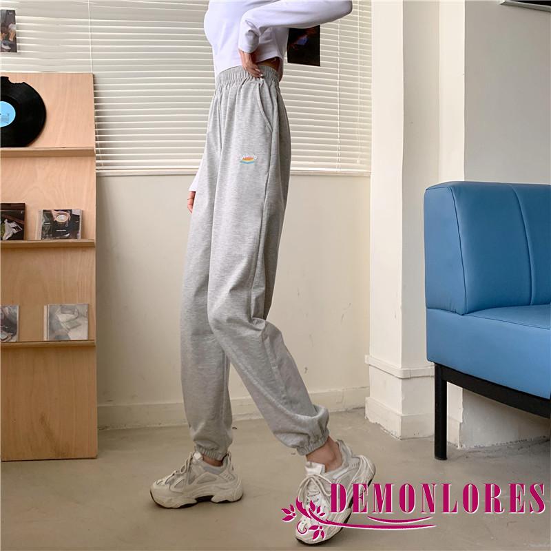 Quần dài thể thao lưng cao thời trang cho nữ