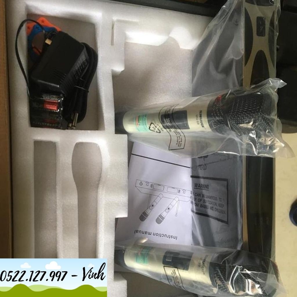 Micro không dây SHURE UGS-9 công ty , 4 Râu - Gia Khang audio