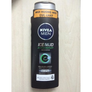 Dầu gội bùn khoáng Nivea Men 380ml sạch gàu mát lạnh